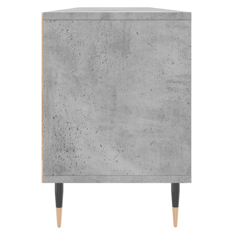 Szafka pod TV, szarość betonu, 150x30x44,5 cm