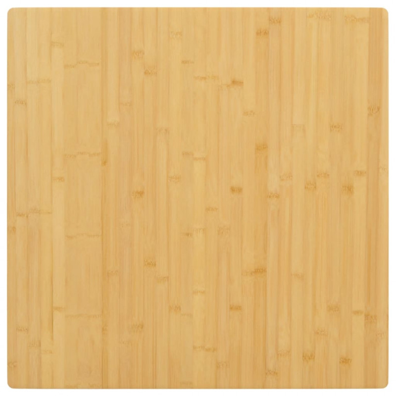 Blat do stołu, 90x90x1,5 cm, bambusowy