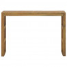 Stolik konsolowy, 110 x 35 x 75 cm, lite drewno tekowe