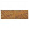 Stolik konsolowy, 110 x 35 x 75 cm, lite drewno tekowe