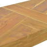 Stolik konsolowy, 110 x 35 x 75 cm, lite drewno tekowe
