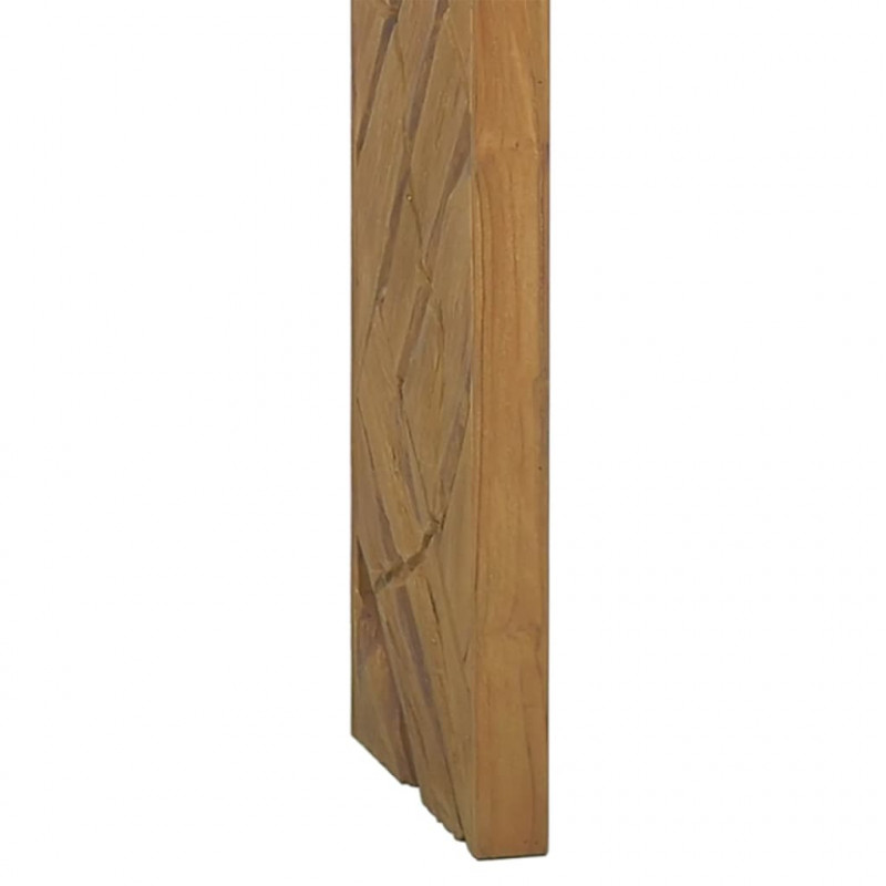 Stolik konsolowy, 110 x 35 x 75 cm, lite drewno tekowe