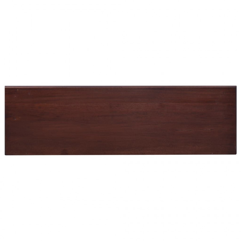 Szafka pod TV, klasyczny brąz, 100x30x45 cm, drewno mahoniowe