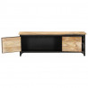 Szafka pod telewizor, 120x30x40 cm, lite drewno mango