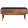 Stolik kawowy, 90x50x40 cm, lite drewno akacjowe i MDF