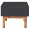 Stolik kawowy, 90x50x40 cm, lite drewno akacjowe i MDF