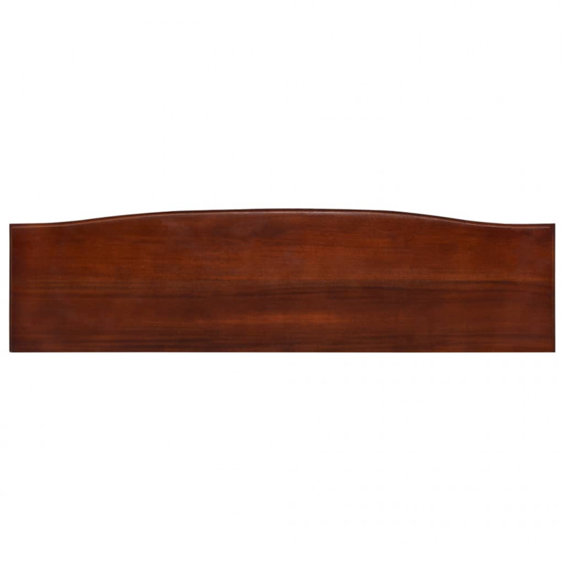 Stolik konsolowy, klasyczny brąz, 120x30x75 cm, mahoń