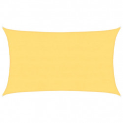 Żagiel przeciwsłoneczny, 160 g/m², beżowy, 5x8 m, HDPE
