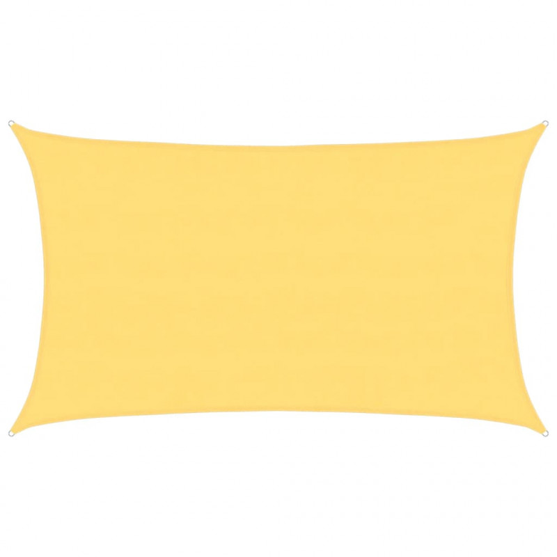 Żagiel przeciwsłoneczny, 160 g/m², beżowy, 5x8 m, HDPE