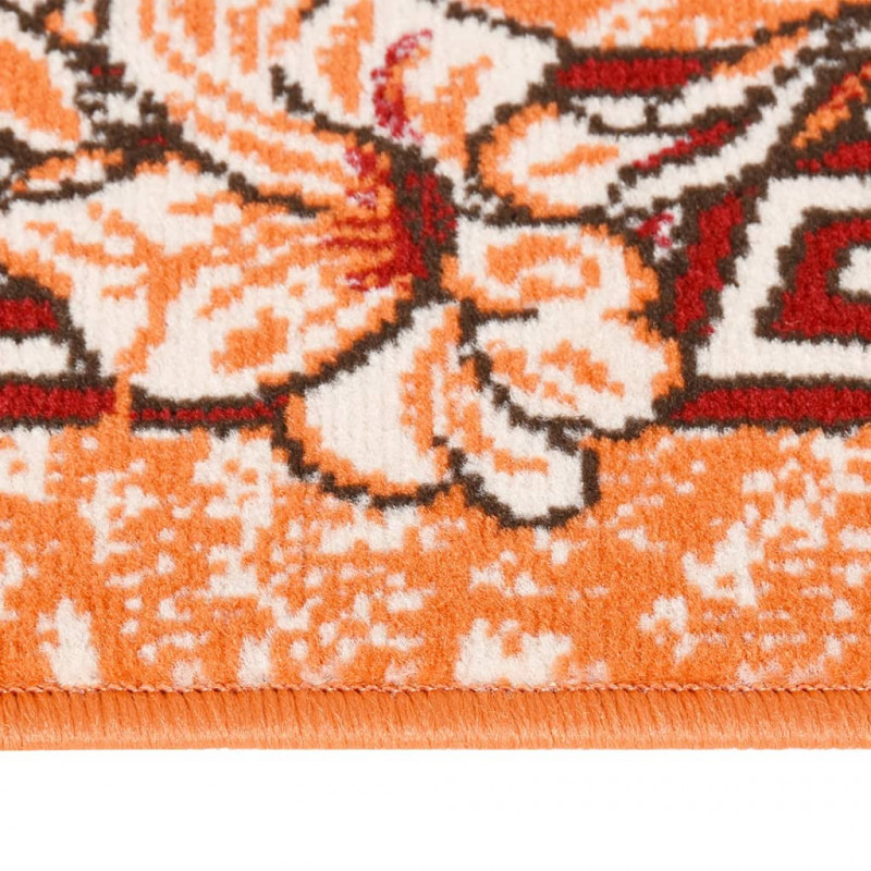 Chodnik dywanowy, BCF, terakota, 80x450 cm