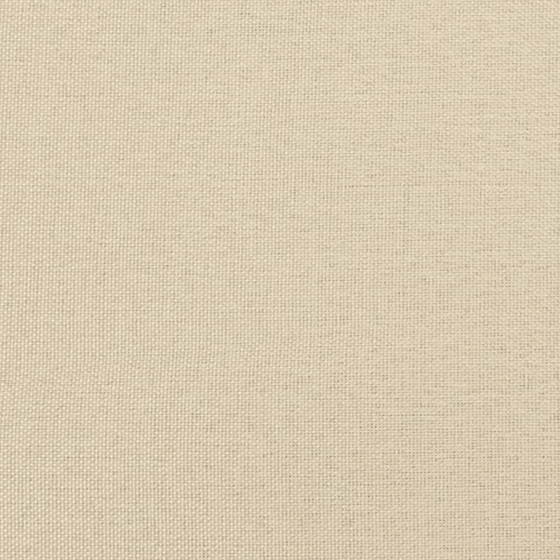 2-osobowa sofa z poduszkami, kremowa, 140 cm, tkanina
