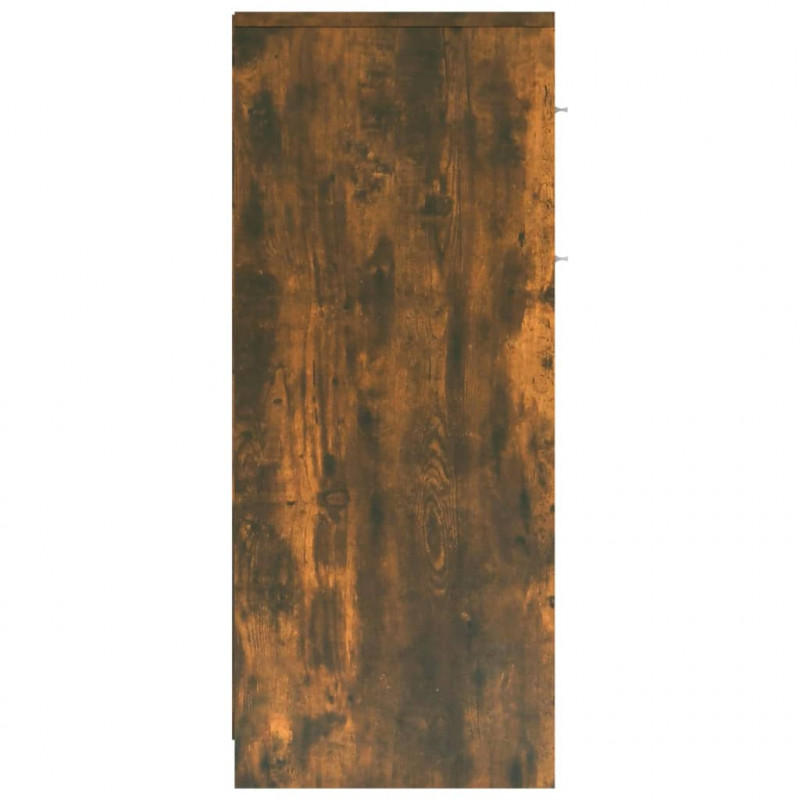 Szafka łazienkowa, przydymiony dąb, 60x33x80 cm