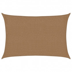Żagiel przeciwsłoneczny, 160 g/m², taupe, 2x2,5 m, HDPE