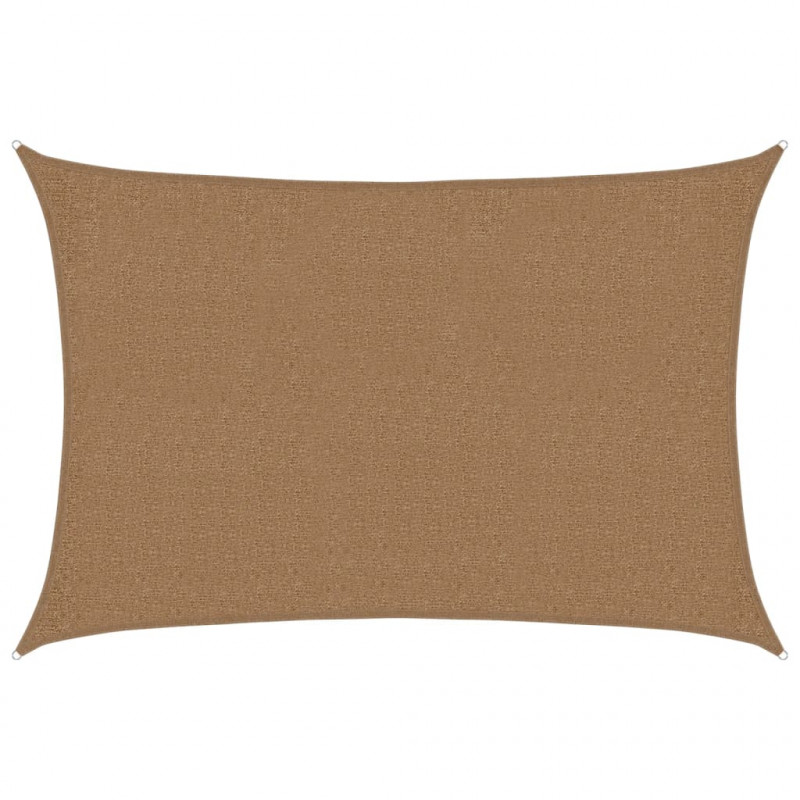 Żagiel przeciwsłoneczny, 160 g/m², taupe, 2x2,5 m, HDPE