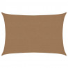 Żagiel przeciwsłoneczny, 160 g/m², taupe, 2,5x3,5 m, HDPE