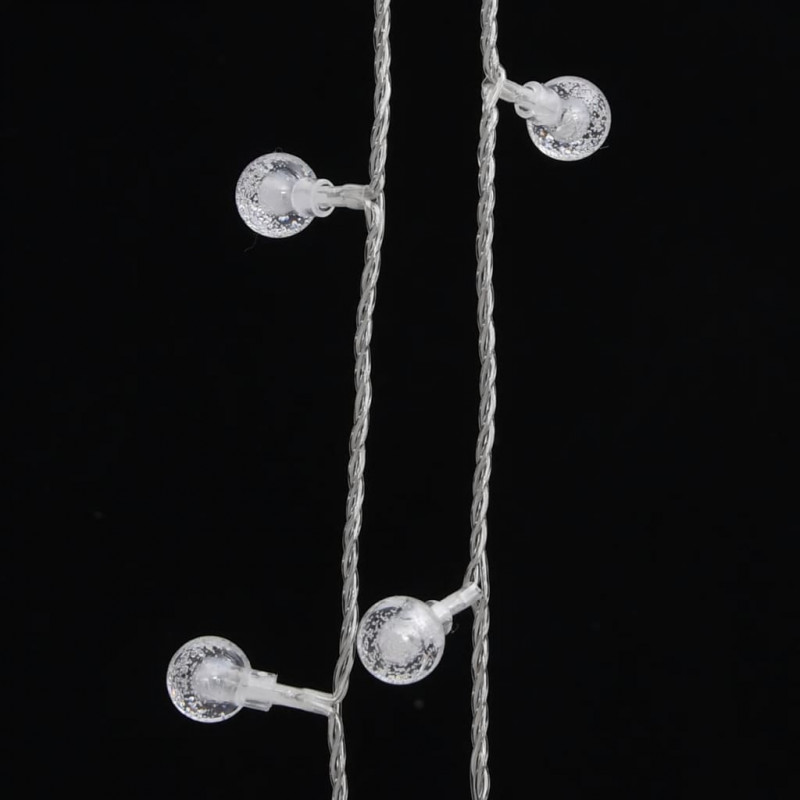Lampki świąteczne, 40 m, 400 diod LED, ciepła biel, 8 funkcji