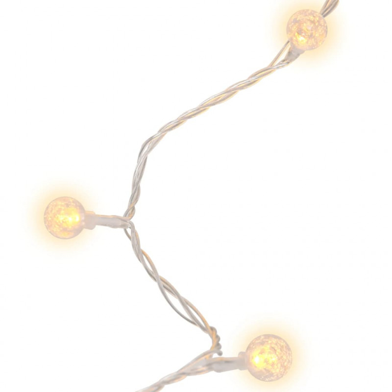 Lampki świąteczne, 40 m, 400 diod LED, ciepła biel, 8 funkcji