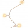 Lampki świąteczne, 40 m, 400 diod LED, ciepła biel, 8 funkcji