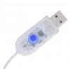 Lampki świąteczne, 40 m, 400 diod LED, ciepła biel, 8 funkcji