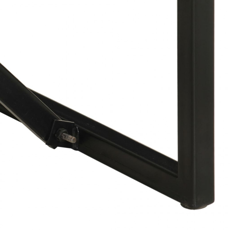 Ławka, 160x35x46 cm, lite drewno z odzysku