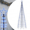 Choinka z lampek, z kołkami, 570 niebieskich LED, 300 cm
