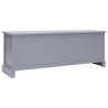 Szafka pod TV, ciemnoszara, 108x30x40 cm, drewno paulownia