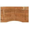 Blat biurka, 90x50x2,5 cm, prostokątny, lite drewno akacjowe