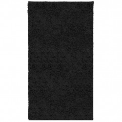 Dywan z długim włosiem PAMPLONA, czarny, 60x110 cm