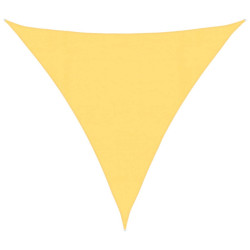 Żagiel przeciwsłoneczny, 160 g/m², beżowy, 4,5x4,5x4,5m, HDPE