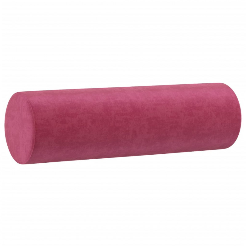 3-osobowa sofa z poduszkami, winna czerwień, 180 cm, aksamit