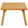 Ogrodowy stolik kawowy, 90x55x35 cm, lite drewno akacjowe
