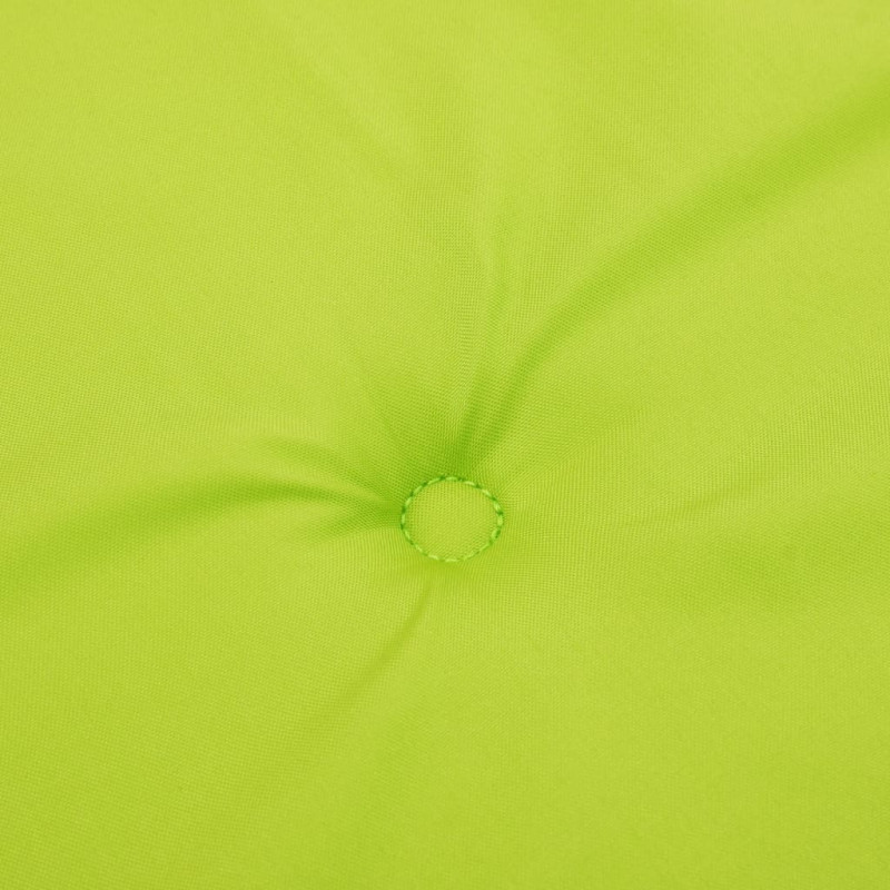 Poduszki na krzesła ogrodowe, 2 szt., jasnozielone, 50x50x3 cm