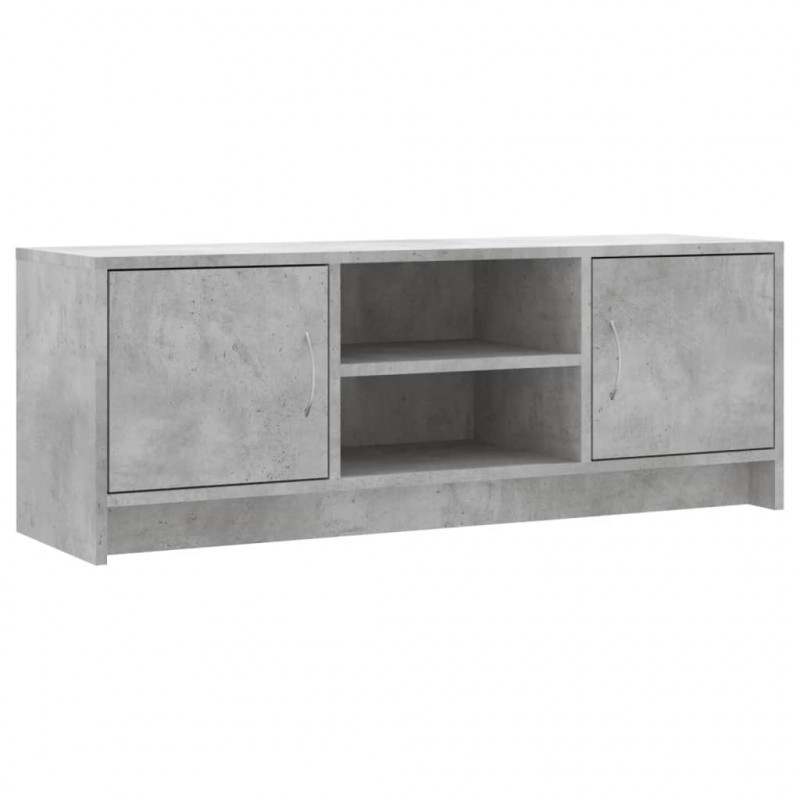 Szafka pod telewizor, szarość betonu, 102x30x37,5 cm