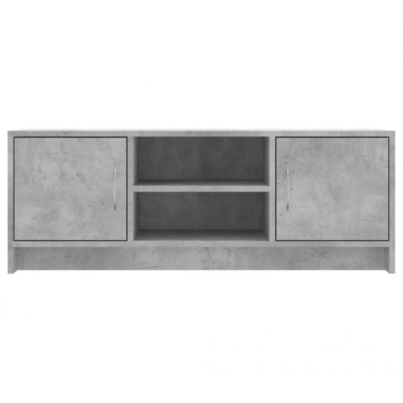 Szafka pod telewizor, szarość betonu, 102x30x37,5 cm