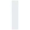 Regał na książki/przegroda, biały, 80x30x135 cm