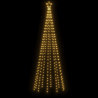 Choinka z kołkiem gruntowym, 310 ciepłych białych LED, 300 cm