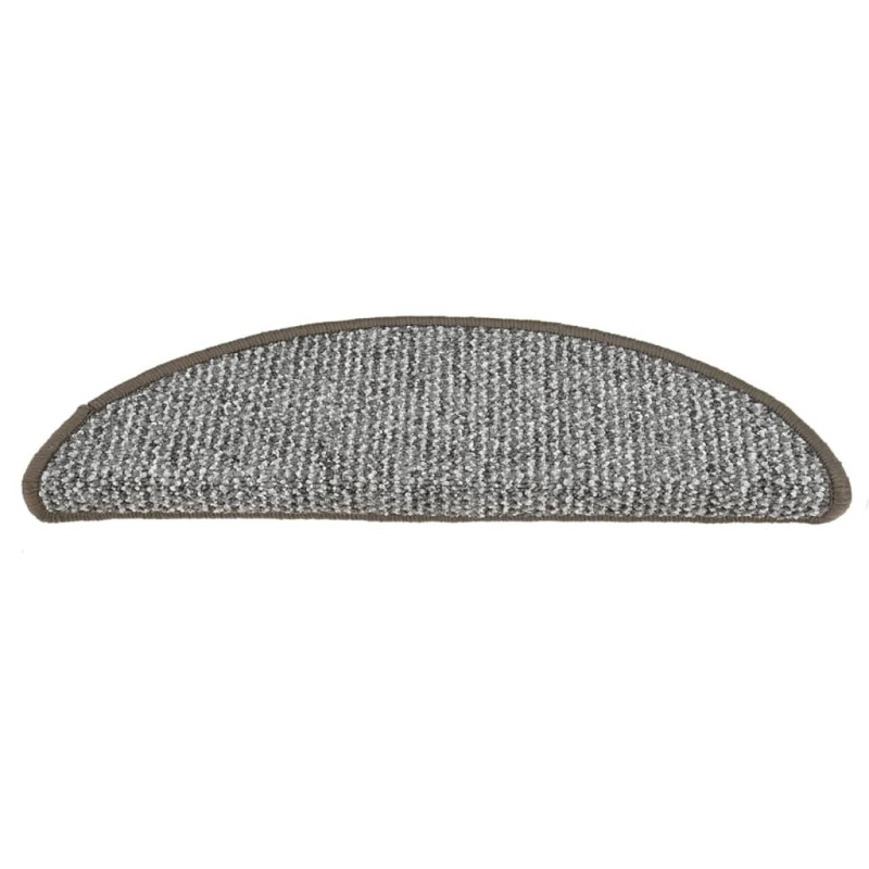 Nakładki na schody, 15 szt., szare, 65x21x4 cm