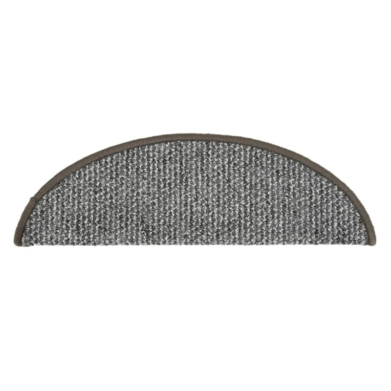 Nakładki na schody, 15 szt., szare, 65x21x4 cm