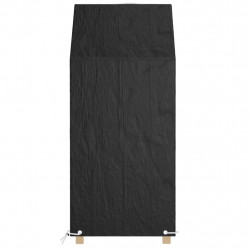 Pokrowce na krzesła ogrodowe, 2 szt., 8 oczek, 65x65x110/150 cm