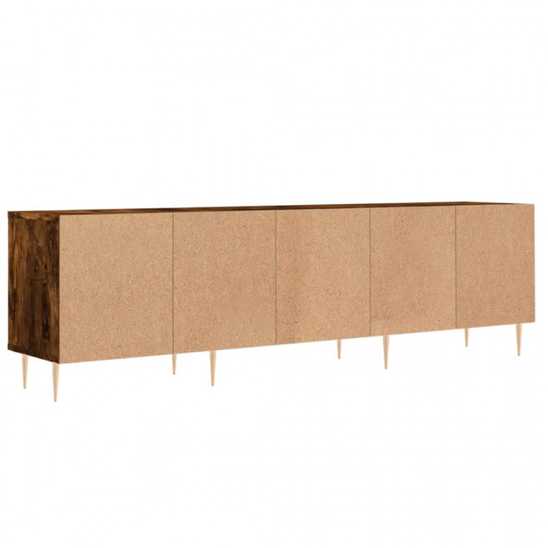 Szafka pod TV, przydymiony dąb, 150x30x44,5 cm