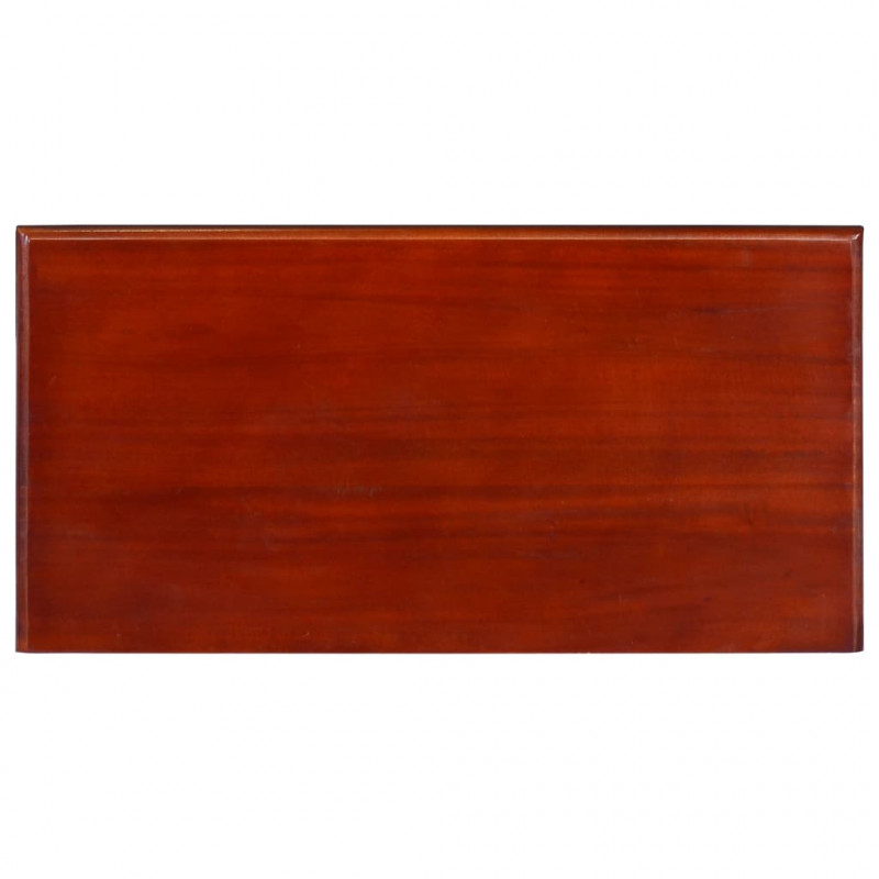 Stolik konsolowy, klasyczny brąz, 60x30x75 cm, drewno mahoniowe