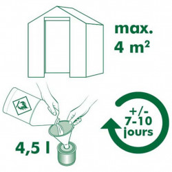 Nature Pojedynczy grzejnik parafinowy Coldframe, 4,5 L, 6020424