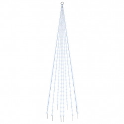 Choinka do montażu na maszcie, 310 zimnych białych LED, 300 cm