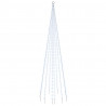 Choinka do montażu na maszcie, 310 zimnych białych LED, 300 cm