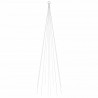 Choinka do montażu na maszcie, 310 zimnych białych LED, 300 cm