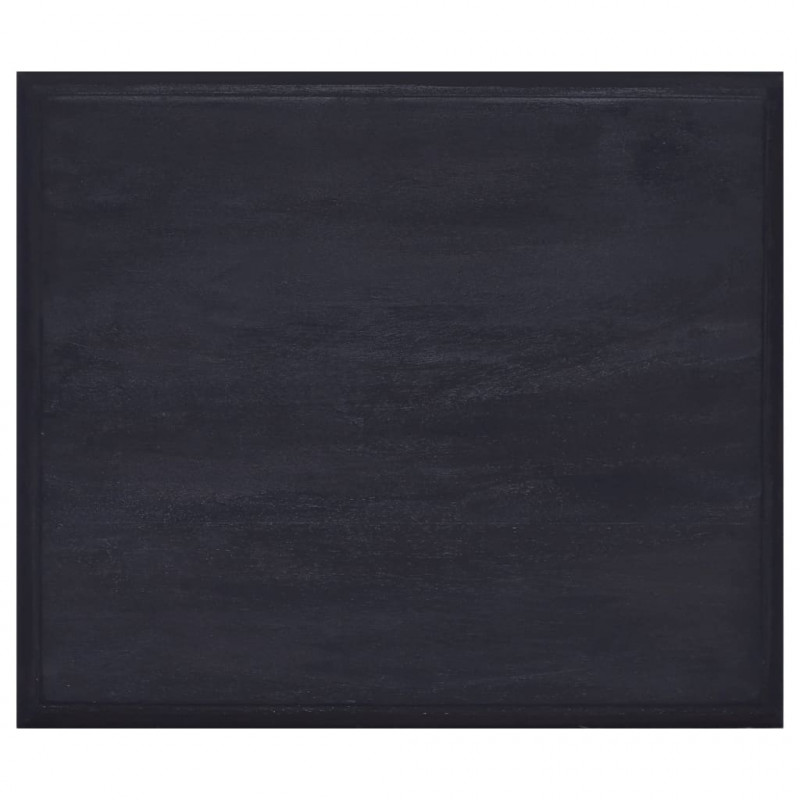 Stolik nocny, jasna kawa czarna, 35x30x60cm, drewno mahoniowe