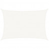 Żagiel przeciwsłoneczny HDPE prostokątny 4x6 m, biały