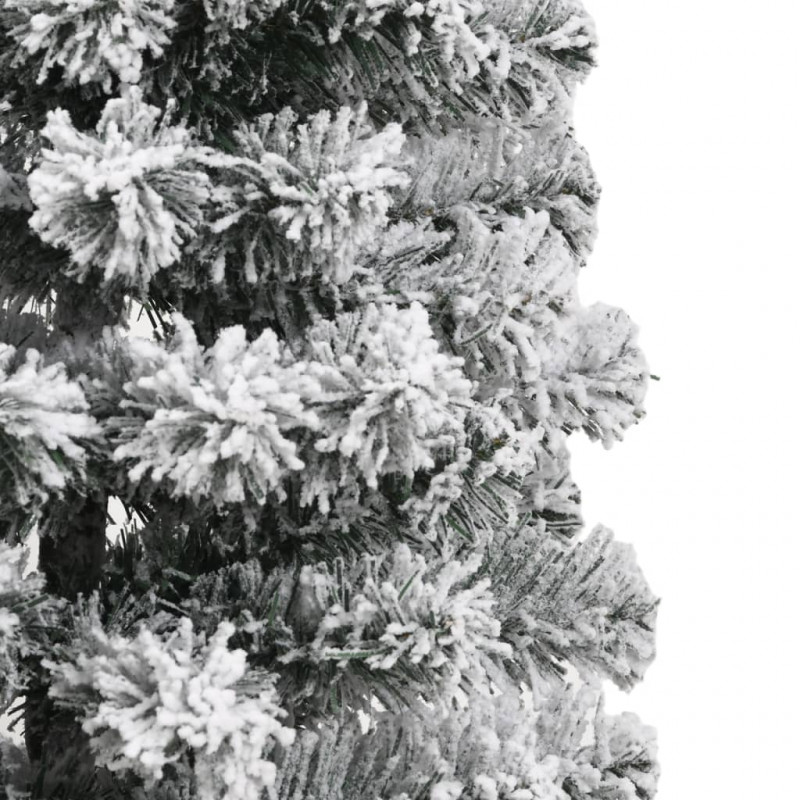 Sztuczna choinka zawiasowa, ośnieżona, 120 cm