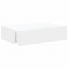 Szafka telewizyjna z LED, biała, 60x35x15,5 cm