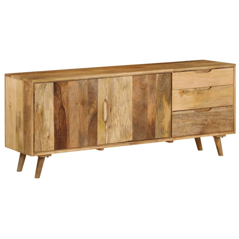 Szafka z litego drewna mango, 170 x 40 x 70 cm
